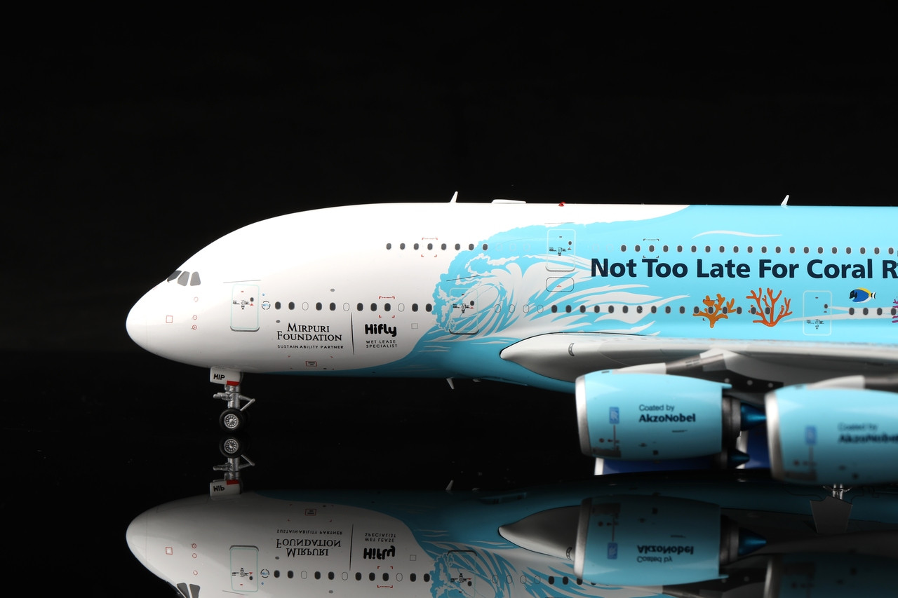 SQ Wings 1/200 Hifly A380 9H-MIP サンゴ礁保護 SQ Wings 1/200 Hifly A380 9H-MIP サンゴ礁保護 SQ Wings 1/200 Hifly