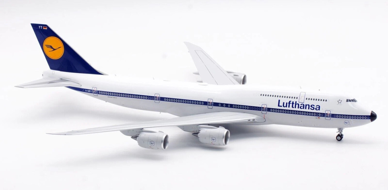 SQ Wings Lufthansa Boeing 747-8 D-ABYT L2056 Scale 1:200