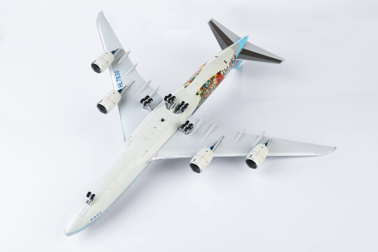 SQ Wings Korean Air Boeing 747-8 HL7630 Childrens Painting L2052