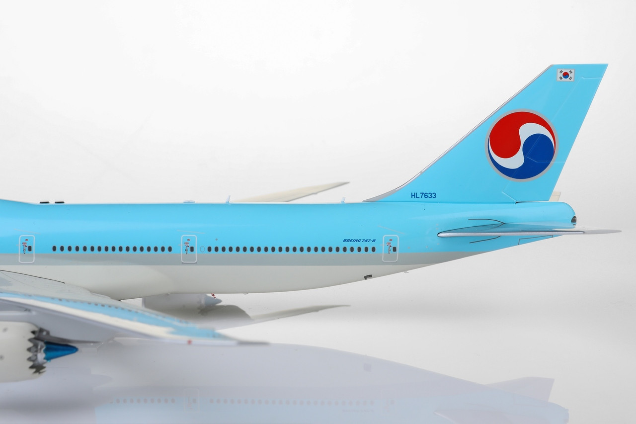SQ Wings 1:200 大韓航空 ボーイング 747-8 HL7633 SQ Wings Korean Air Boeing 747-8 HL7633 L2053 Scale 1:200