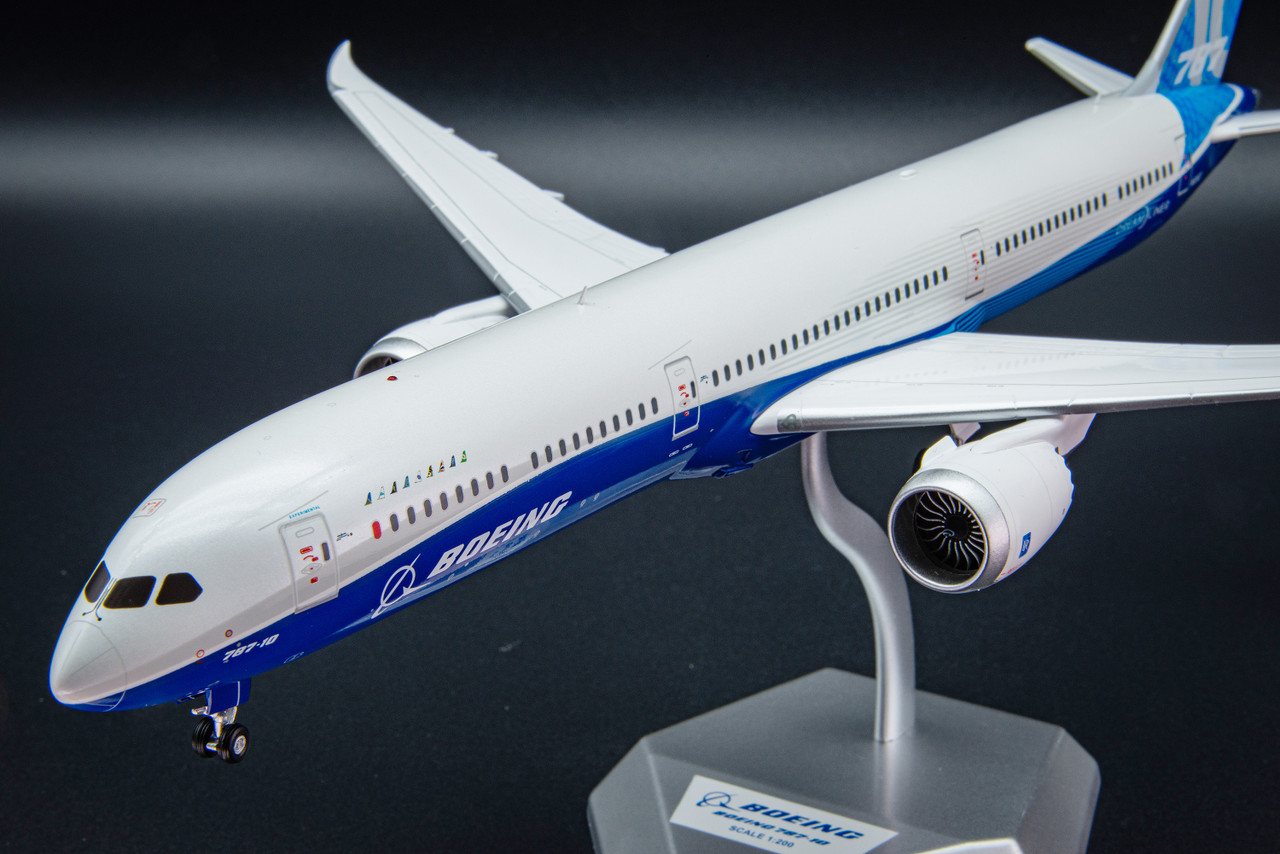 SQ wings 1:200 B787-10 ドリームライナー N528ZC Boeing B787-10 N528ZC “House Color” – Scale 1:200 – SQ Wings