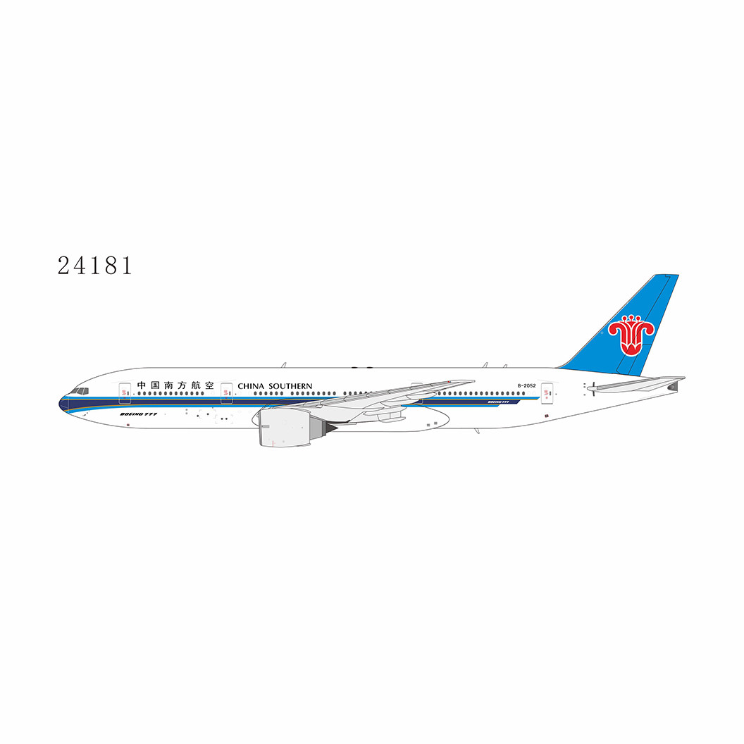 NG Model China Southern Airlines 777-200 B-2052 24181 1:400