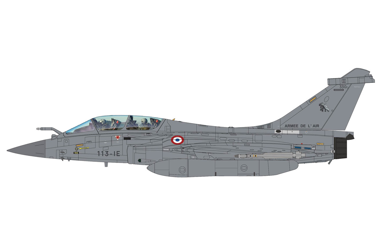 【HOBBY MASTAR】フランス空軍Rafale M 戦闘機1/72 Hobby Master French Air Force Rafale B HA9618 Scale 1:72