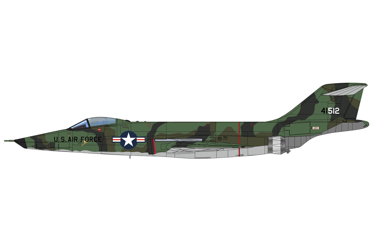 Hobby Master U.S. Air Force RF-101A Voodoo HA9305 Scale 1:72