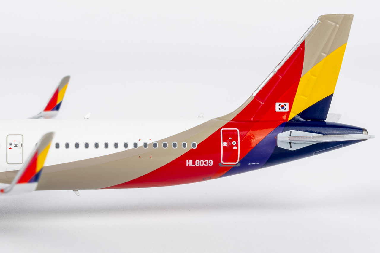NG Model Asiana Airlines Airbus A321 HL8039 13127 Scale 1:400