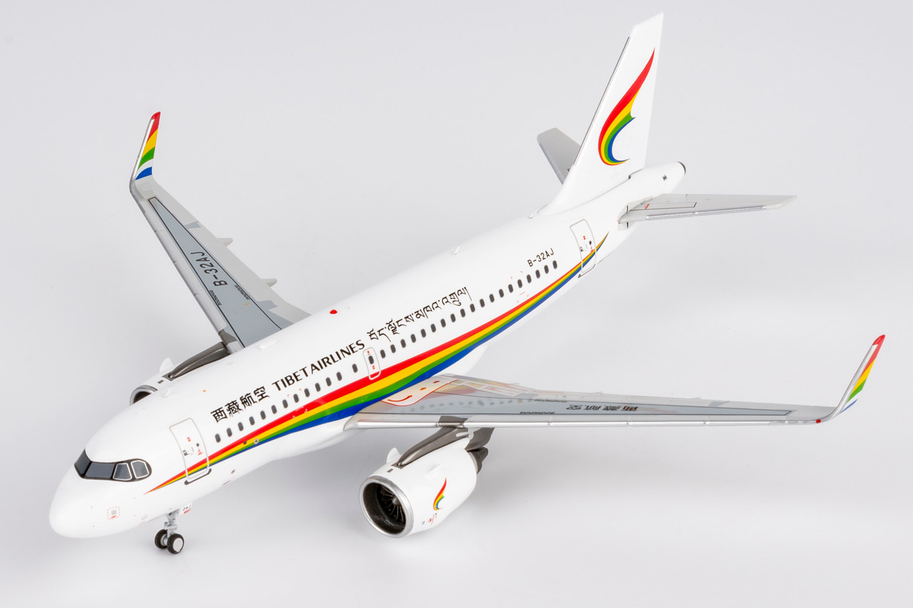 NG Model Tibet Airlines Airbus A319neo B-32AJ 24001 Scale 1:200