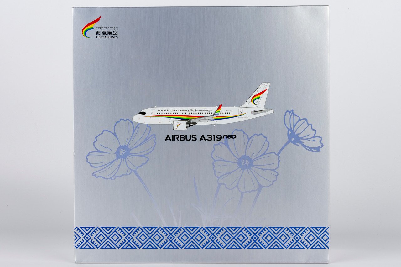 NG Model Tibet Airlines Airbus A319neo B-32FF 24002 Scale 1:200