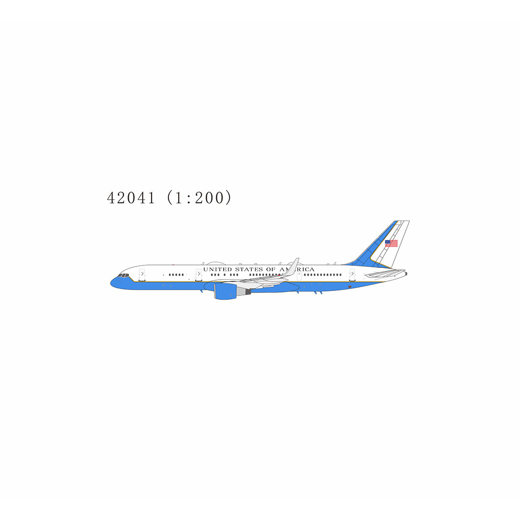 NG Model U.S. Air Force C-32A (757-200) 98-0001 42041 Scale 1:200