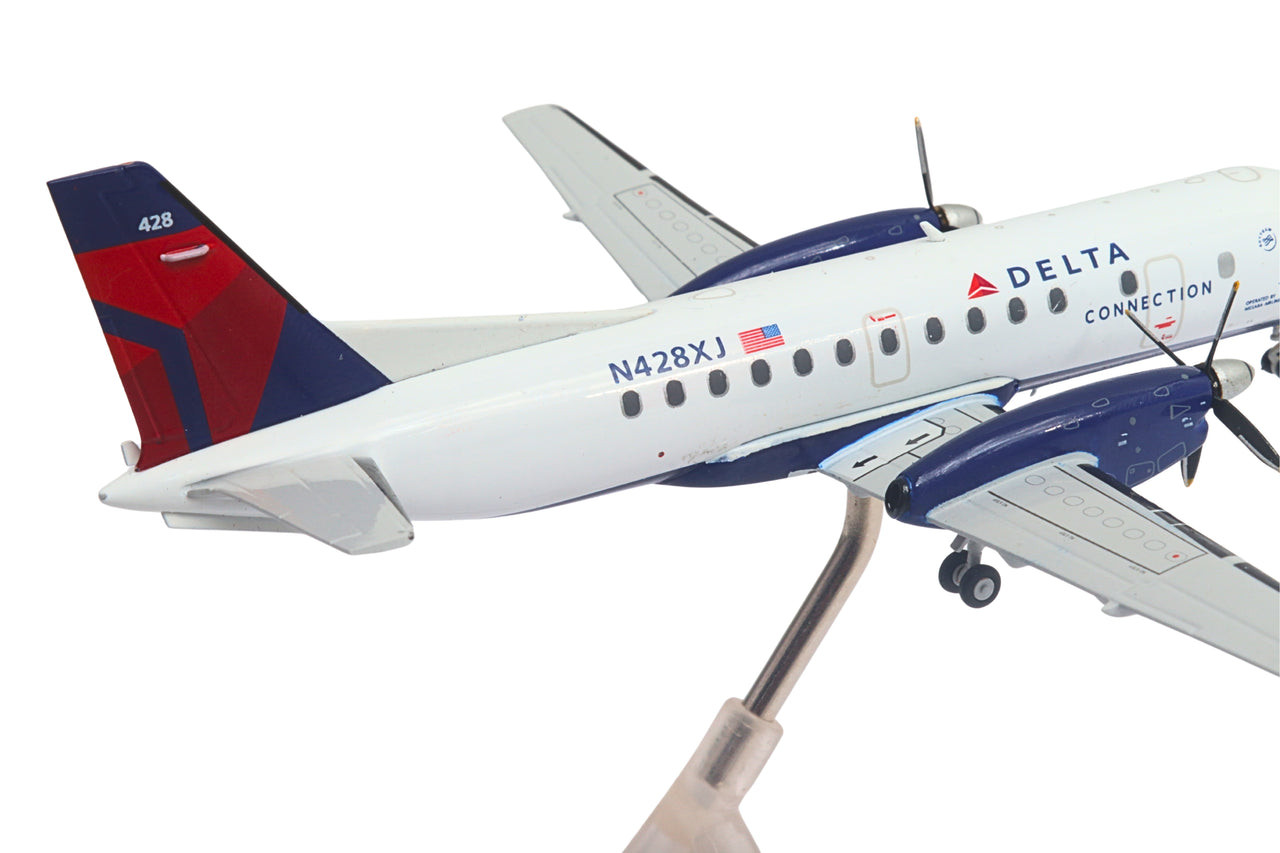 Gemini200 Delta Connection Saab 340B N428XJ G2DAL1340 Scale 1:200