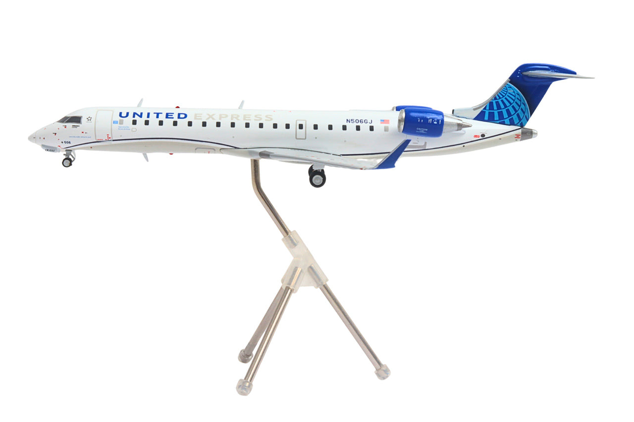 1/200 Gemini200ボンバルディア CRJ550 ユナイテッド航空 Gemini200 United Express CRJ550 N506GJ G2UAL1405 Scale 1:200