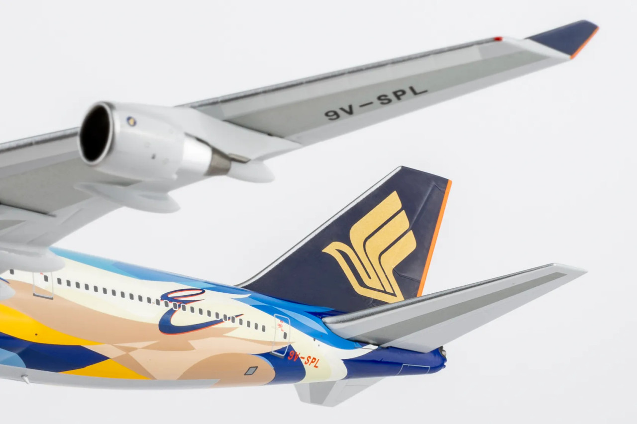 NG Models Singapore Airlines 747-400 Reg: 9V-SPL Tropical livery
