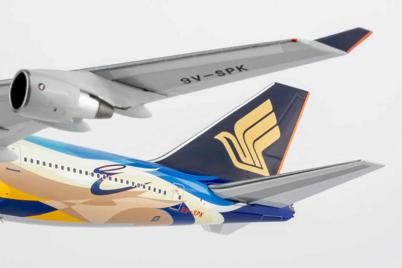 NG Models Singapore Airlines 747-400 Reg: 9V-SPK Tropical livery