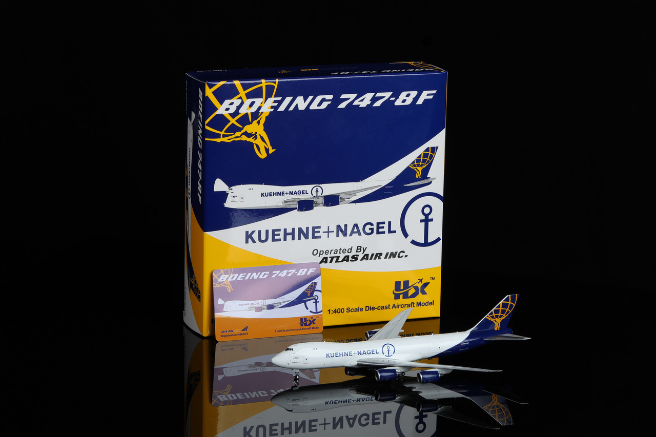 HX Models Atlas Air Boeing B747-8F N862GT Standard Version B632202