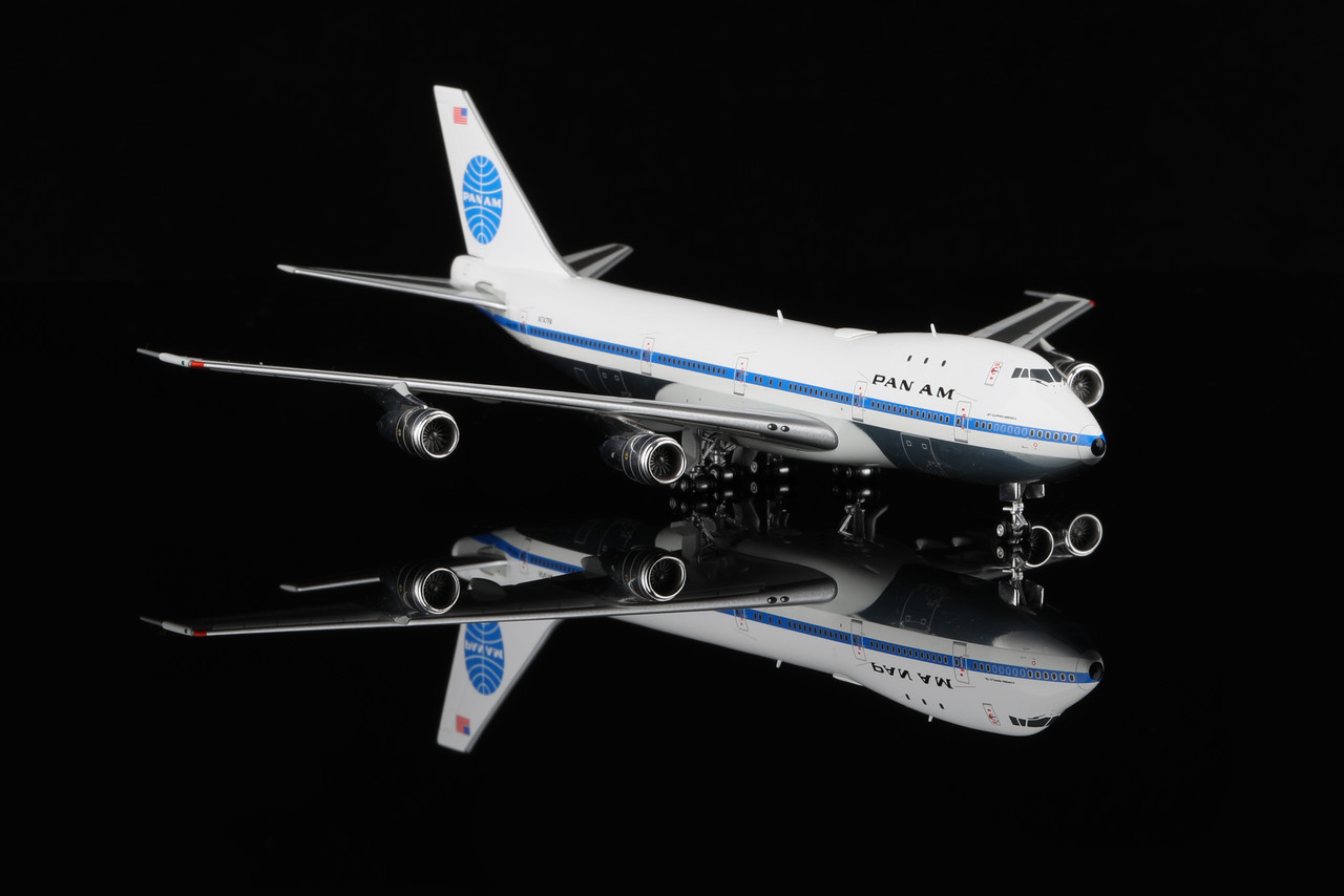 HX Models Pan Am B747-100 “Jet Clipper American” N747PA Flaps-Down