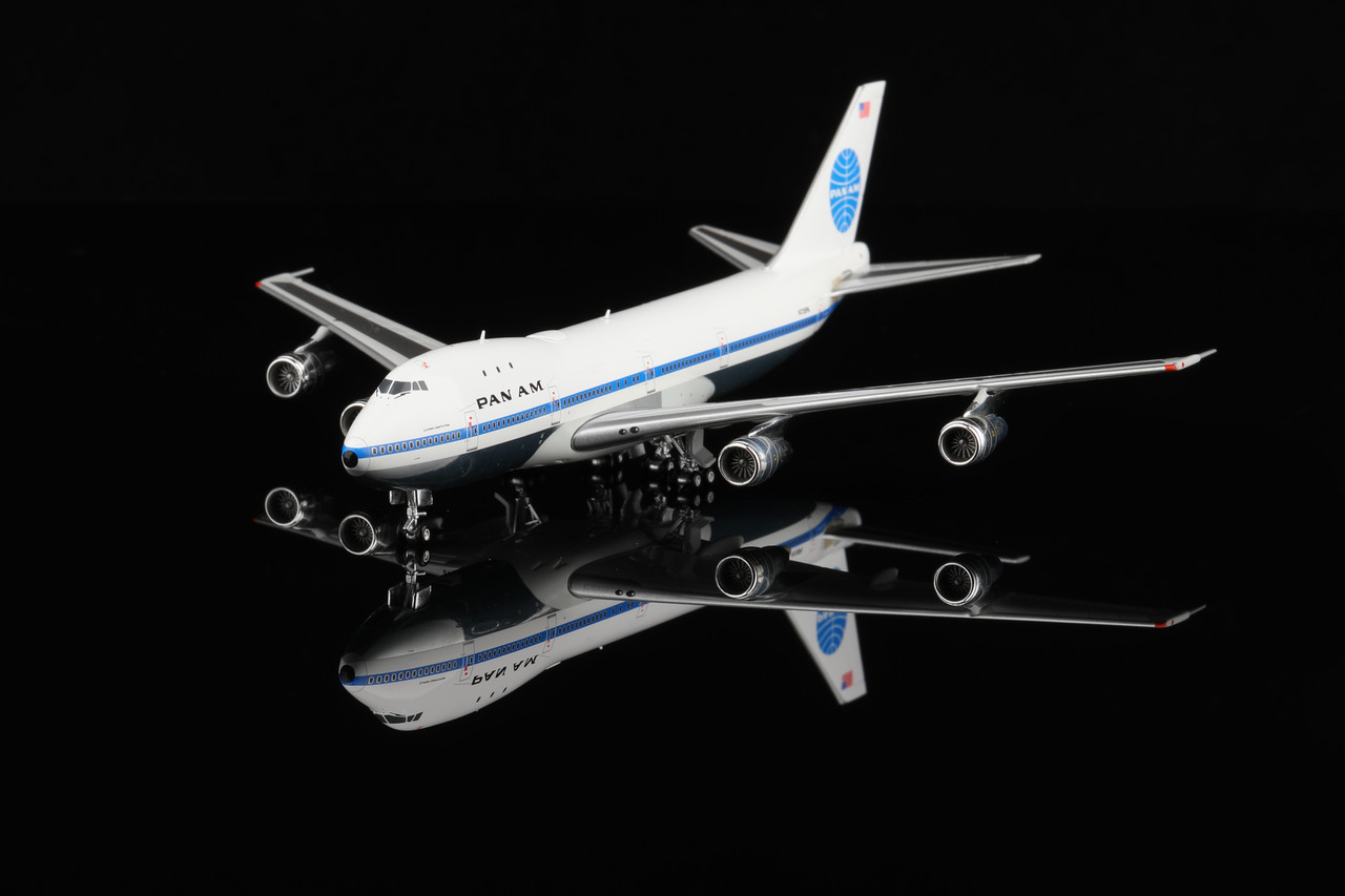 HX Models Pan Am B747-100 “Clipper Constitution” N735PA Flaps-Down