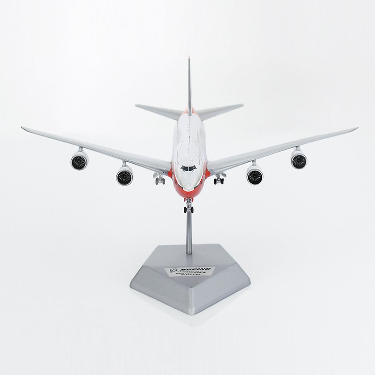 HX Models Boeing Company B747-8 Red 