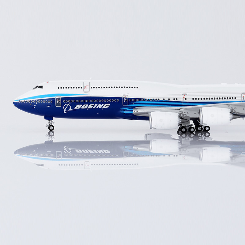 HX Models Boeing Company B747-8 Blue 