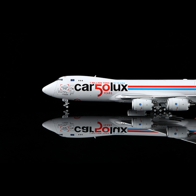 カーゴルクス 747-8F LX-VCJ 1/400 HX Models Cargolux Boeing 747-8F LX-VCC B632001 1:400