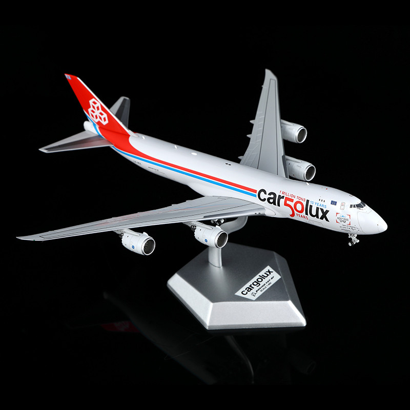 ヘルパ　 1/200 　カーゴルックス　CARGOLUX　747-8F HERPA CARGOLUX 747-8F 1/200 NOT WITHOUT MY MASK (**)