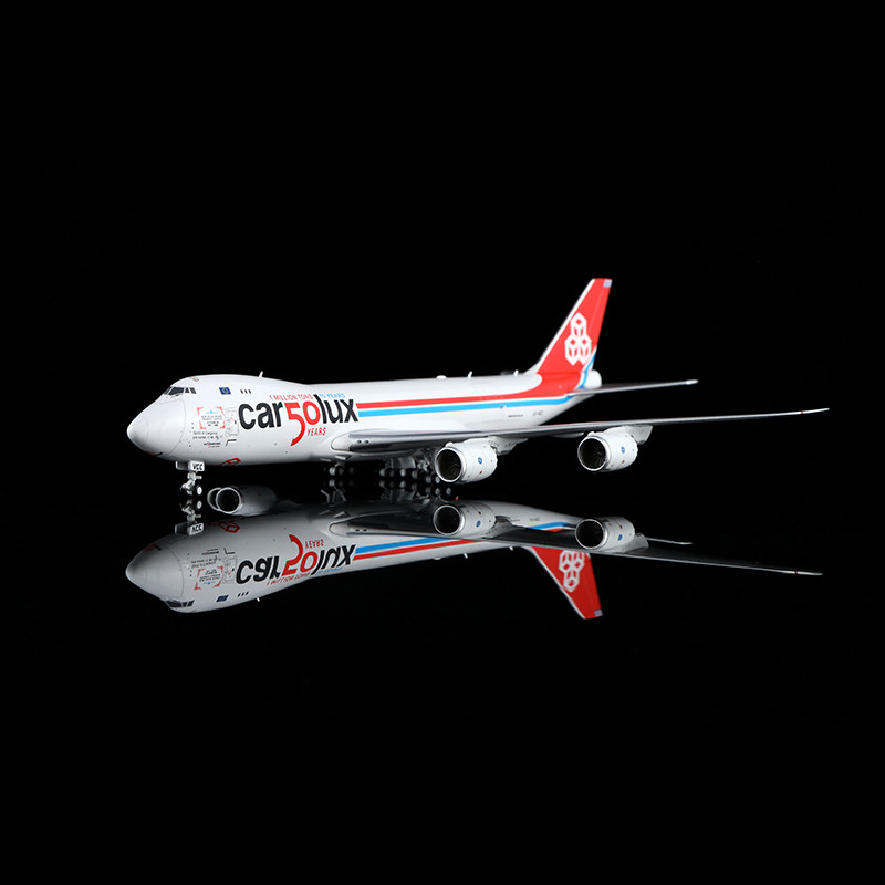 HX Models Cargolux Boeing 747-8F LX-VCC B632001 1:400