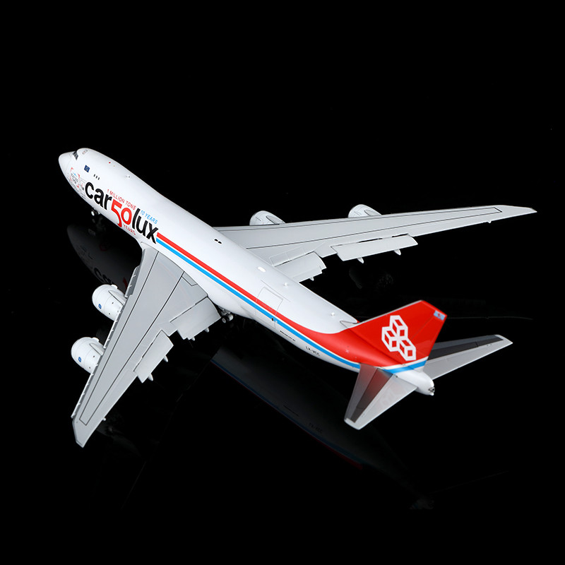 HX Models Cargolux Boeing 747-8F Flaps Down LX-VCC B632001F 1:400