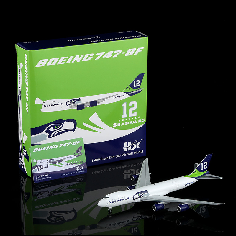 HX Models Boeing Company B747-8F N770BA B631006 1:400