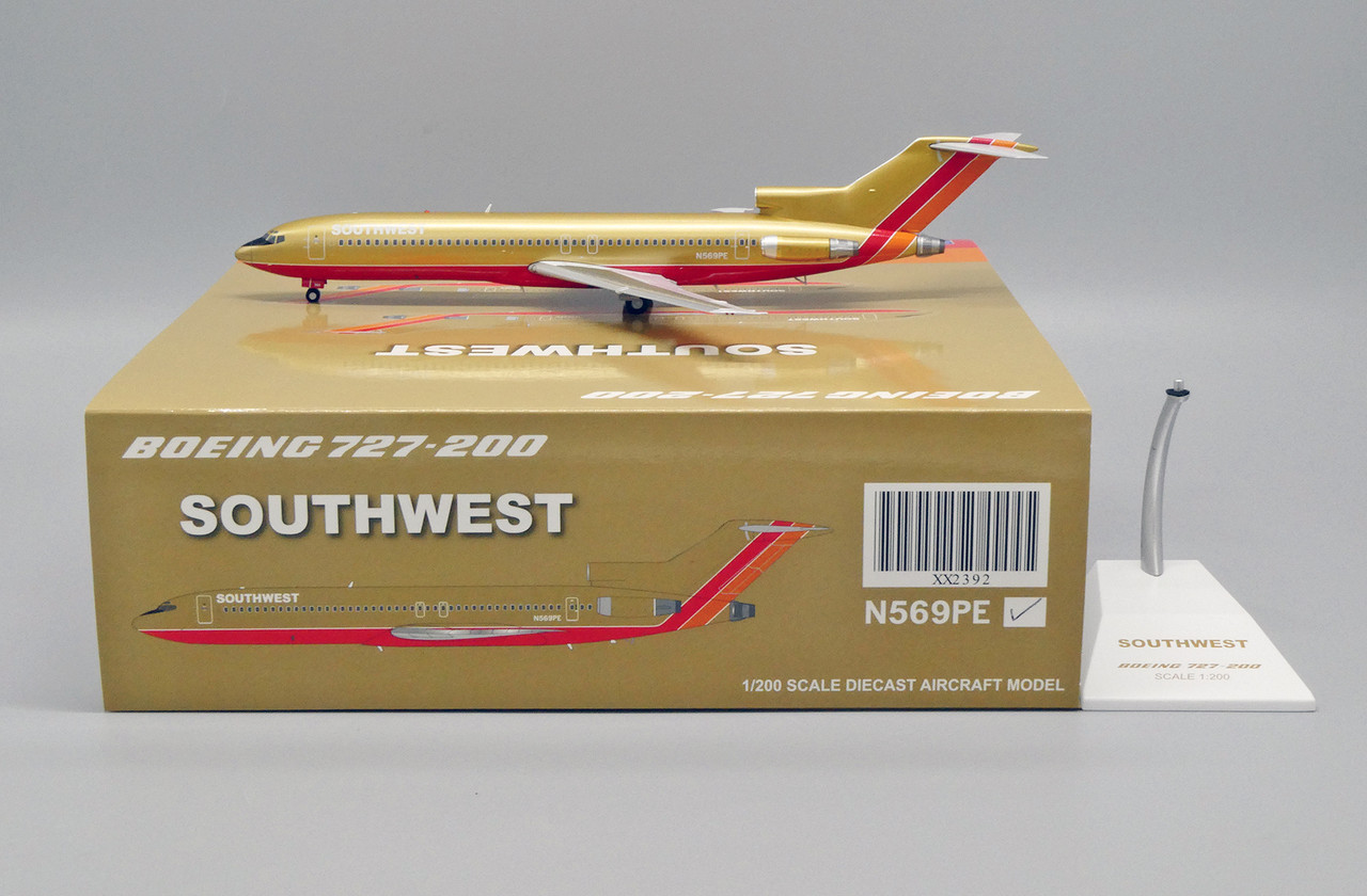JC Wings Southwest Airlines Boeing 727-200 Reg: N569PE XX2392 1:200