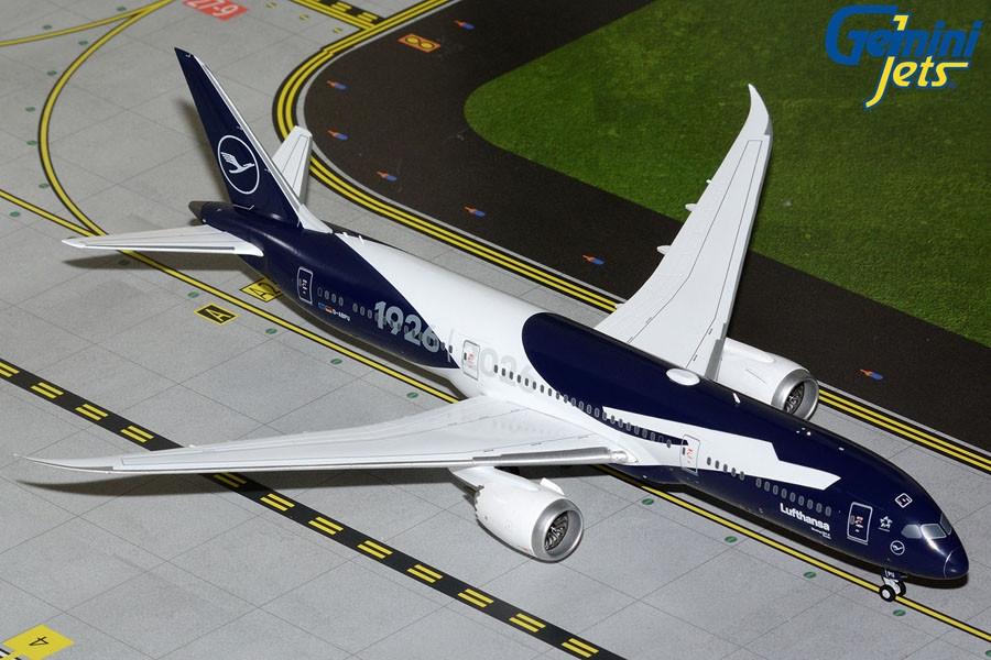 ルフトハンザ 100周年 1/200 ダイキャスト B787-9 コレクタブル Gemini200 Lufthansa B787-9 D-ABPU 
