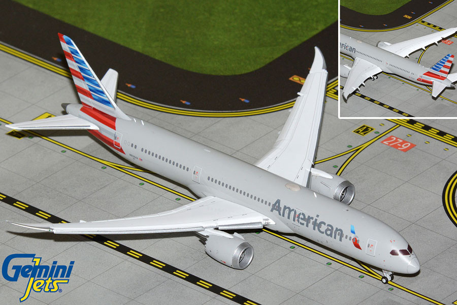 Gemini Jets American Airlines B787-9 Reg: N836AA flaps down
