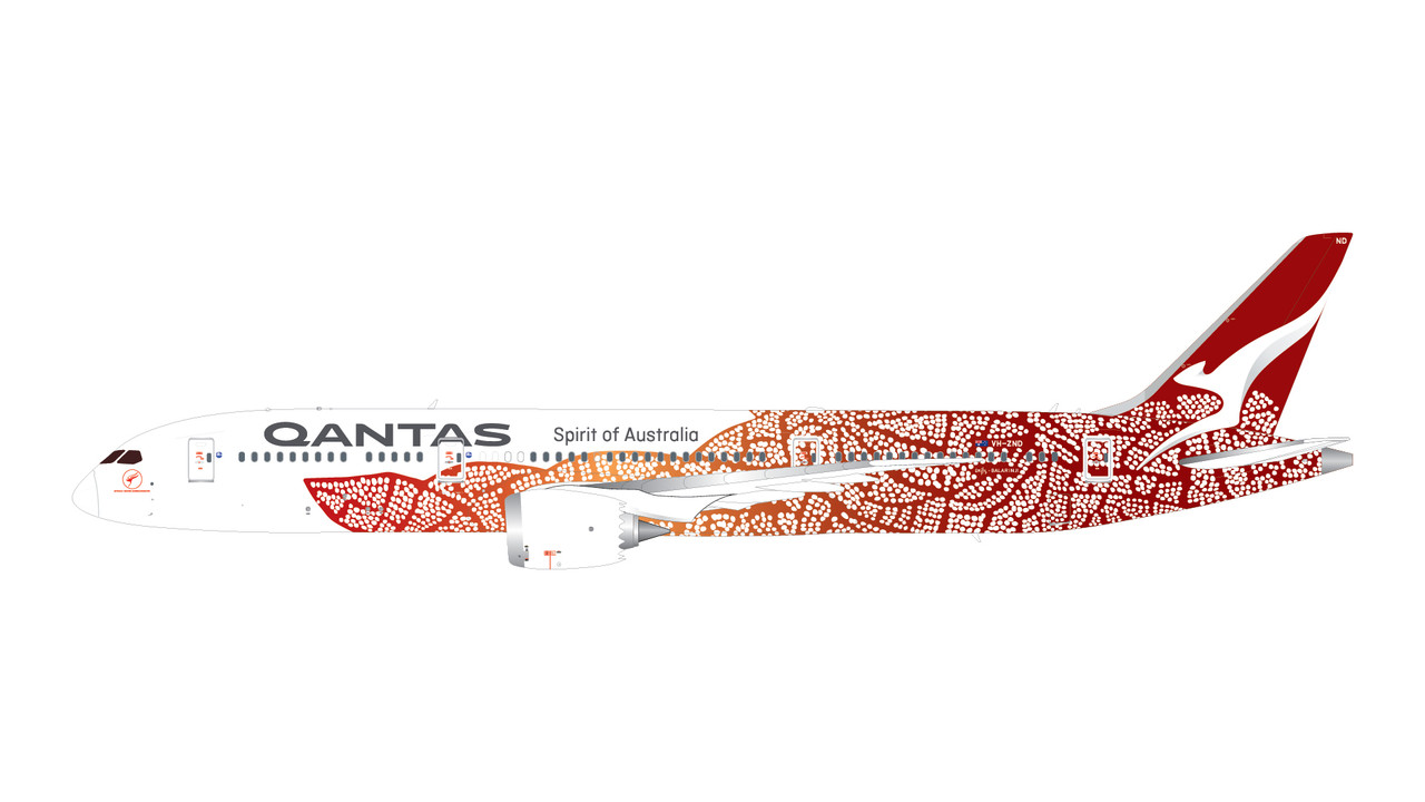 GeminiJets Qantas Airways Boeing 787-9 VH-ZND “Yam Dreaming