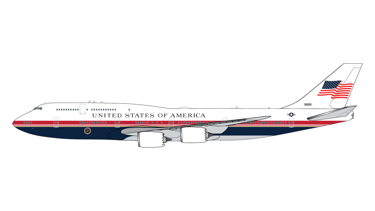 GeminiJets U.S. Air Force Boeing VC-25B (B747-8) 31000 “Air Force
