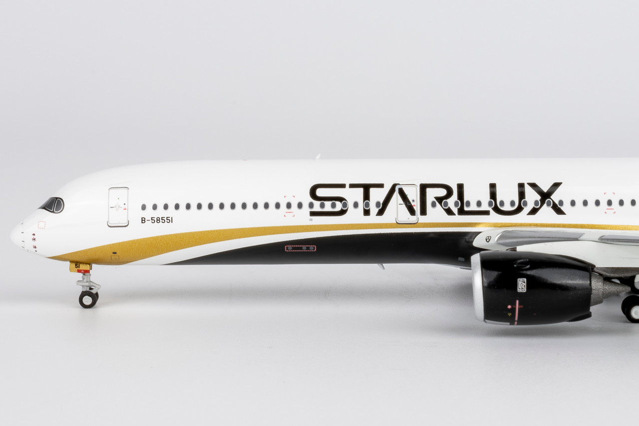 NG Models Starlux Airlines A350-1000 B-58551 Carbon Fiber colors