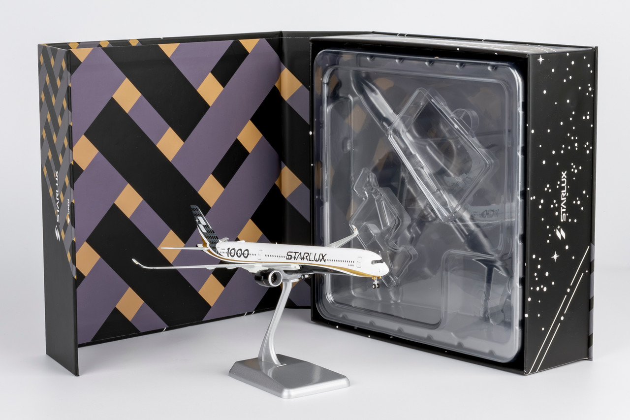 NG Models Starlux Airlines A350-1000 B-58551 Carbon Fiber colors