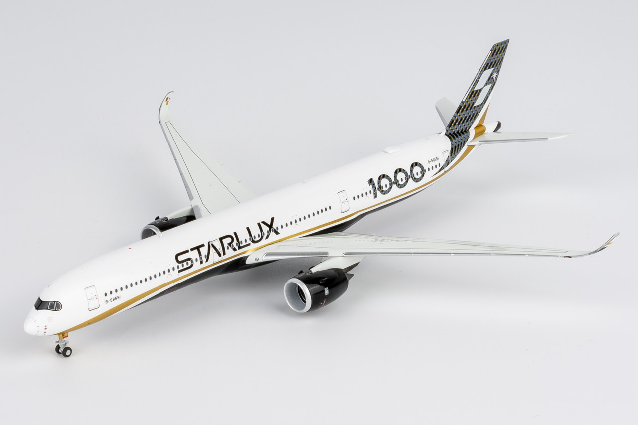 NG Models Starlux Airlines A350-1000 B-58551 Carbon Fiber colors