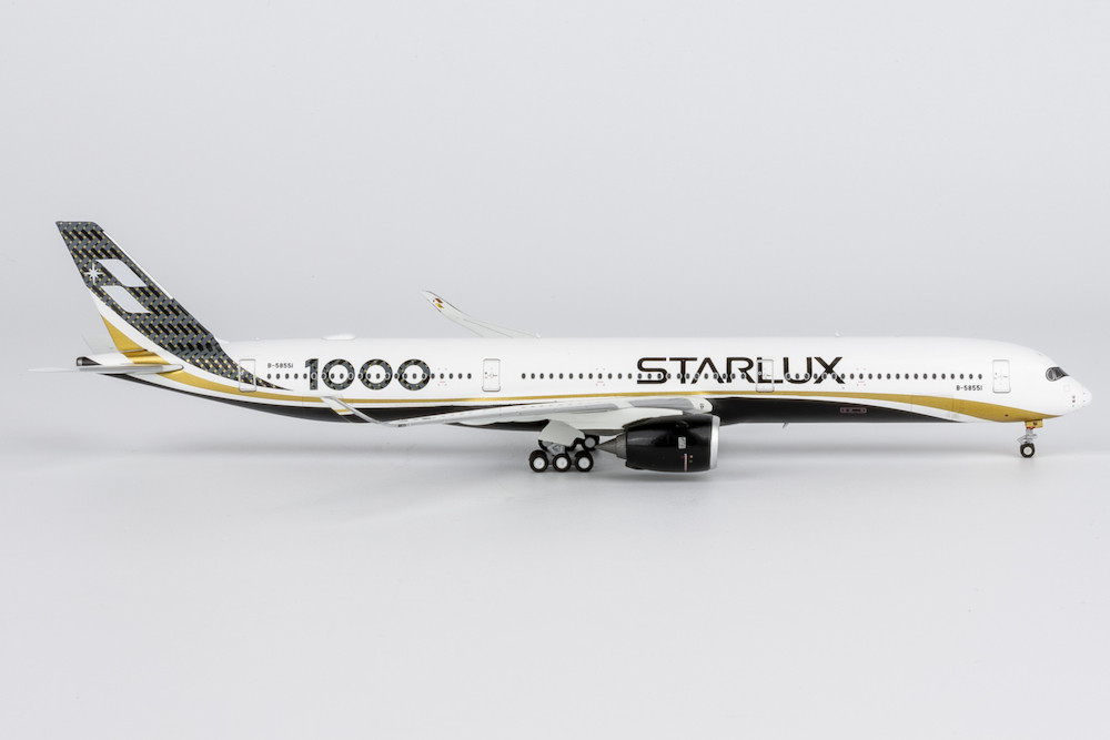 NG Models Starlux Airlines A350-1000 B-58551 Carbon Fiber colors