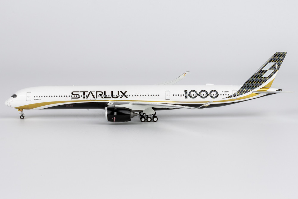 NG Models Starlux Airlines A350-1000 B-58551 Carbon Fiber colors