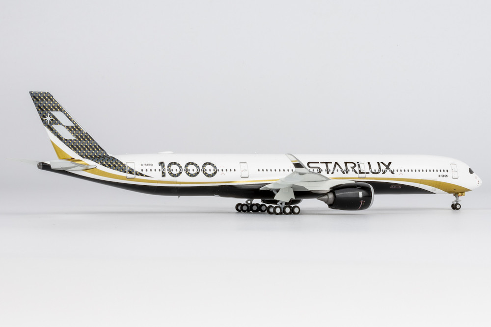 NG Models Starlux Airlines A350-1000 B-58551 Carbon Fiber colors