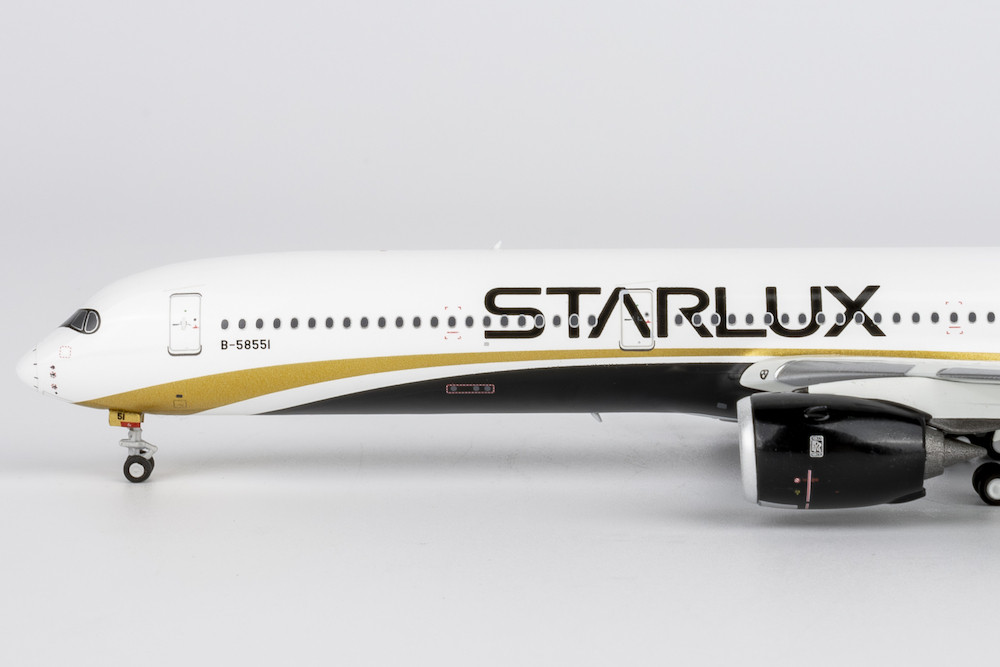 NG Models Starlux Airlines A350-1000 B-58551 Carbon Fiber colors