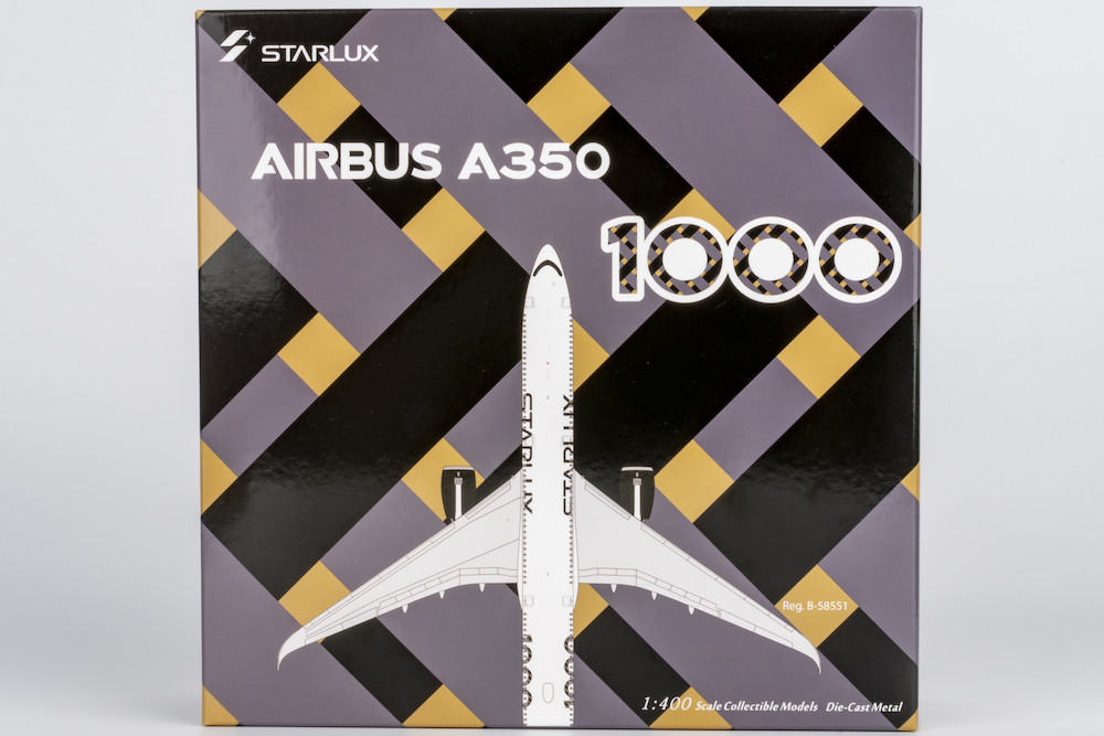 NG Models Starlux Airlines A350-1000 B-58551 Carbon Fiber colors