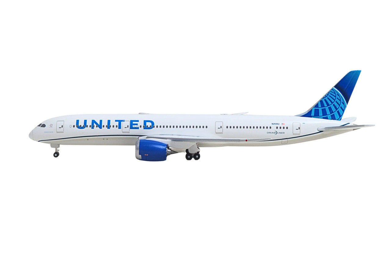 Herpa Wings United Airlines Boeing 787-9 Reg: N25982 HE538329