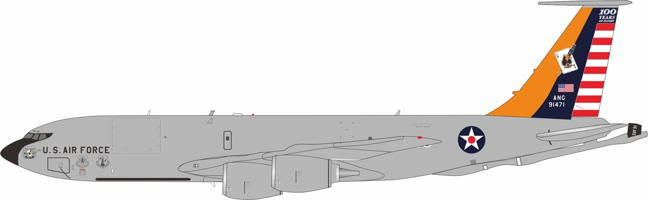 InFlight200 USA - Air Force Boeing KC-135T Stratotanker (717-148