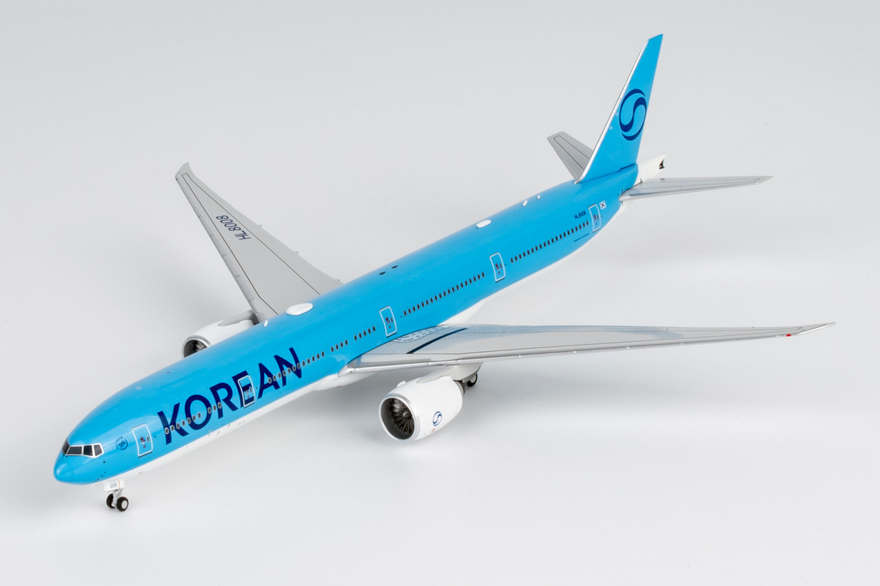 SuperM Korean Air Boeing 777-300ER 模型 NG Models Korean Air 777-300ER Reg: HL8008 Korean Air's first 777