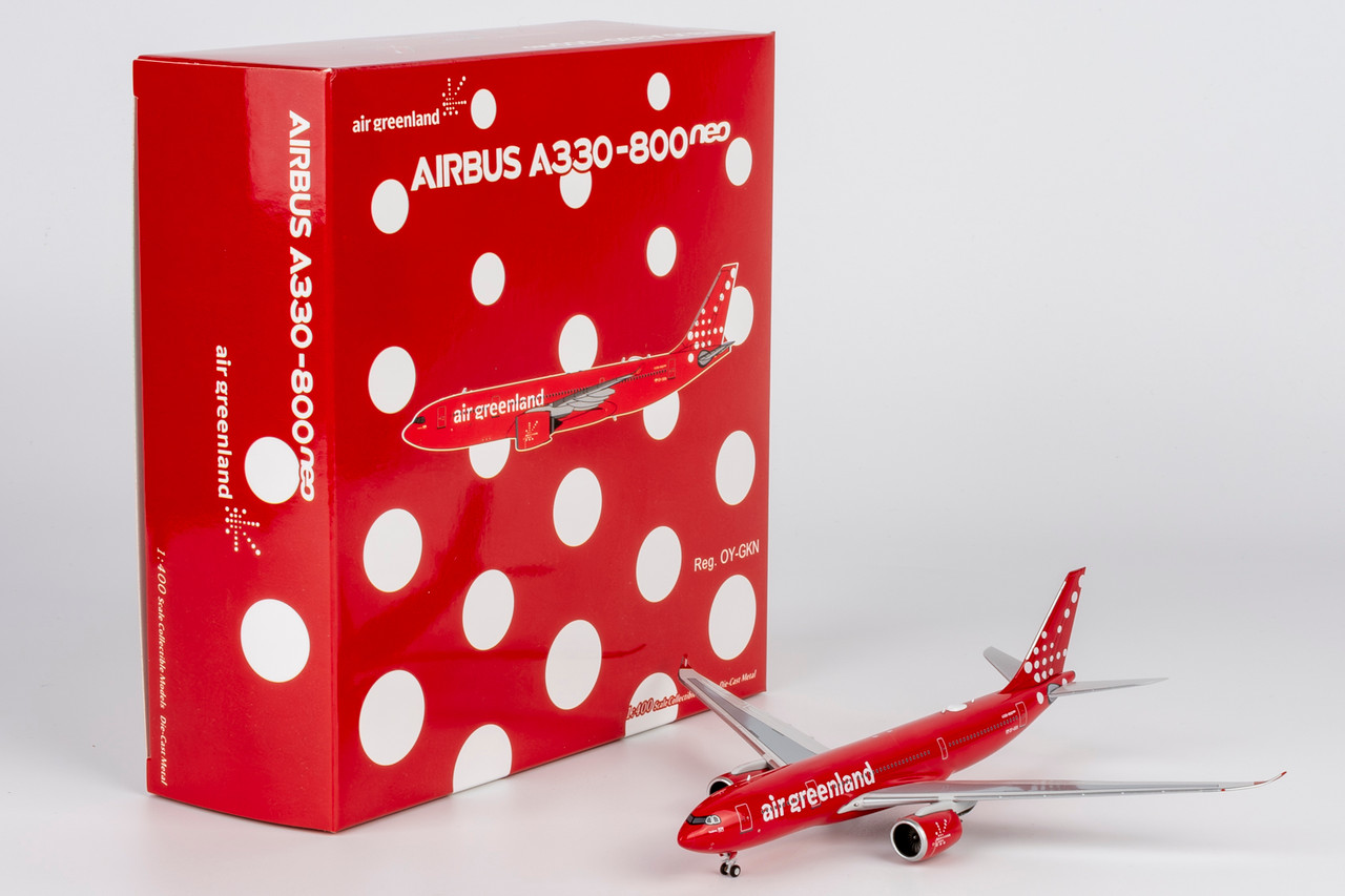 エアグリーンランド　A330-800neo 1/400 OY-GKN NG Models Air Greenland A330-800 Reg: OY-GKN 67004 Scale 1:400