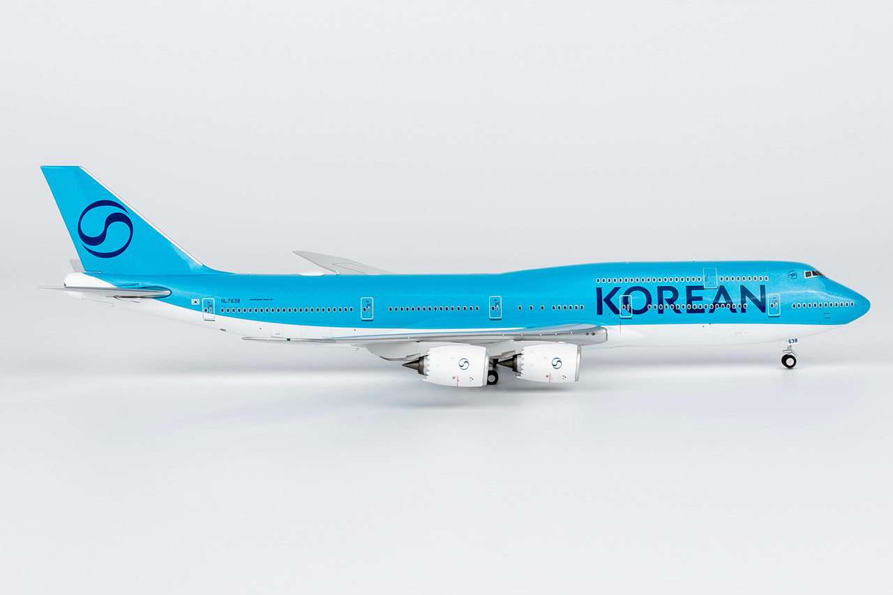 4/8着…Boeing747/韓国 BIG Model 1/150 NG Models Korean Air 747-8 Reg: HL7638 2025's livery 78042 Scale 1:400
