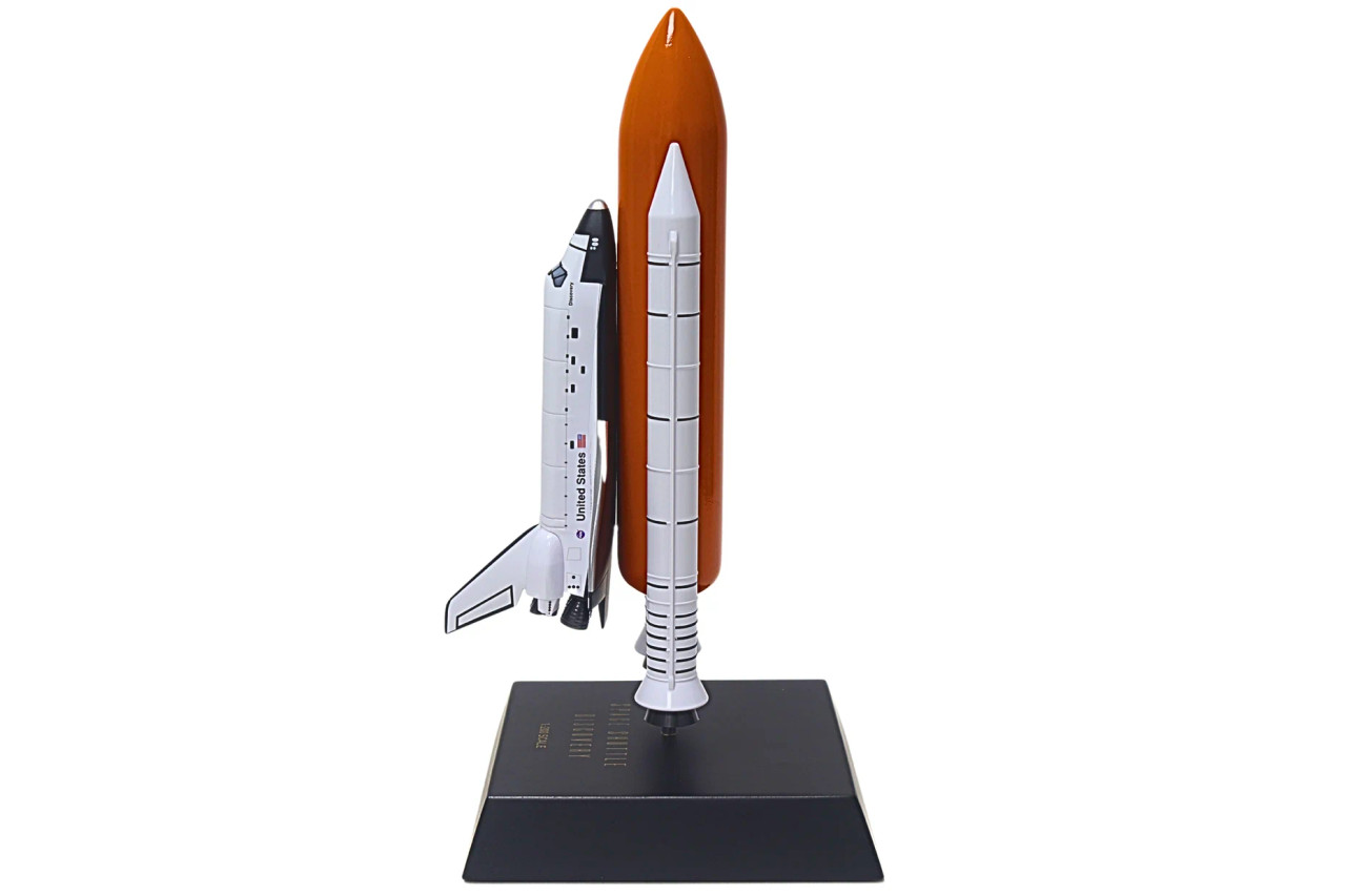 Space Shuttle Discovery Full Stack 1:200 Model – EXE0220 | Diecast