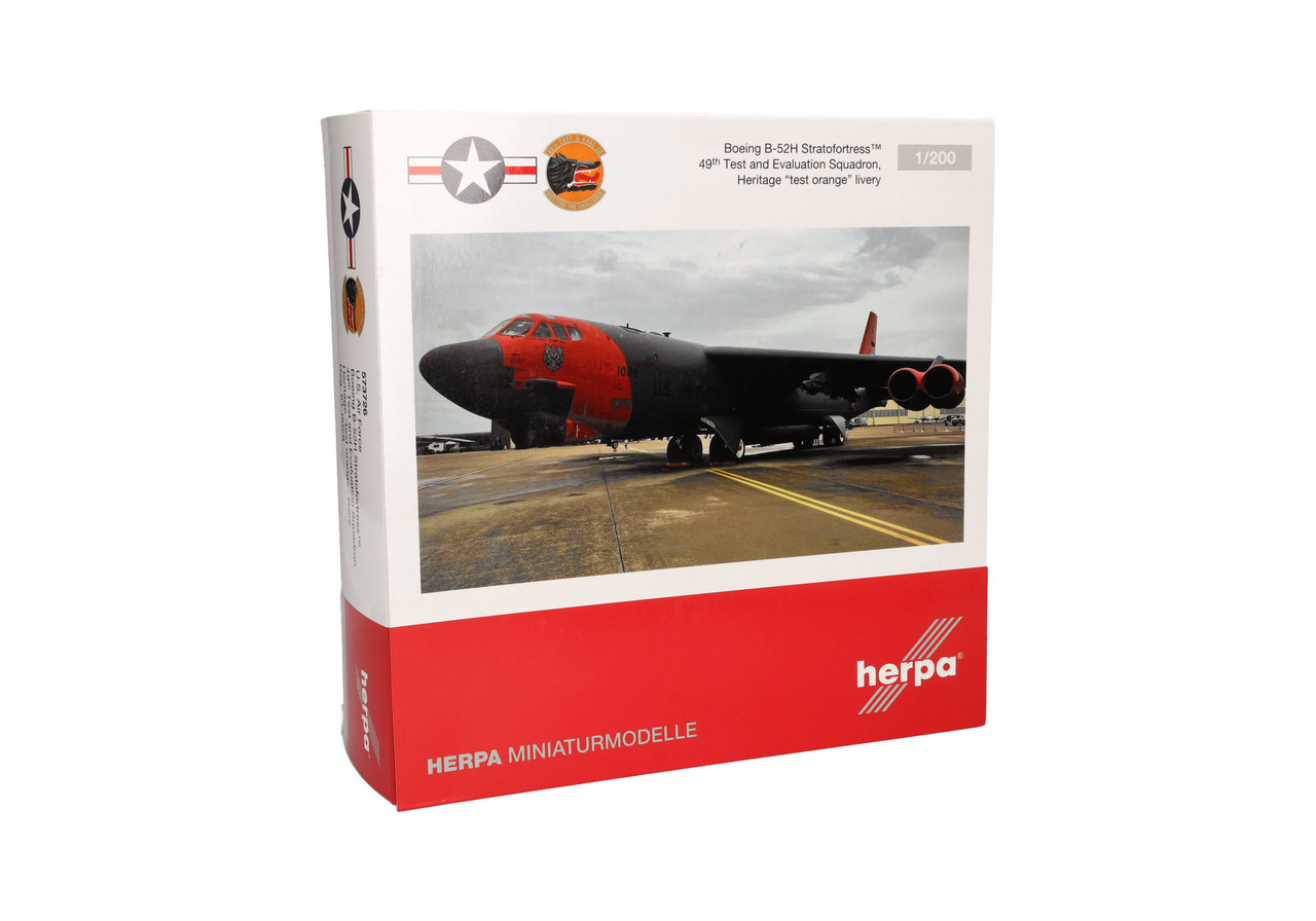 Herpa Wings U.S. Air Force Boeing B-52H Stratofortress - 49th Test