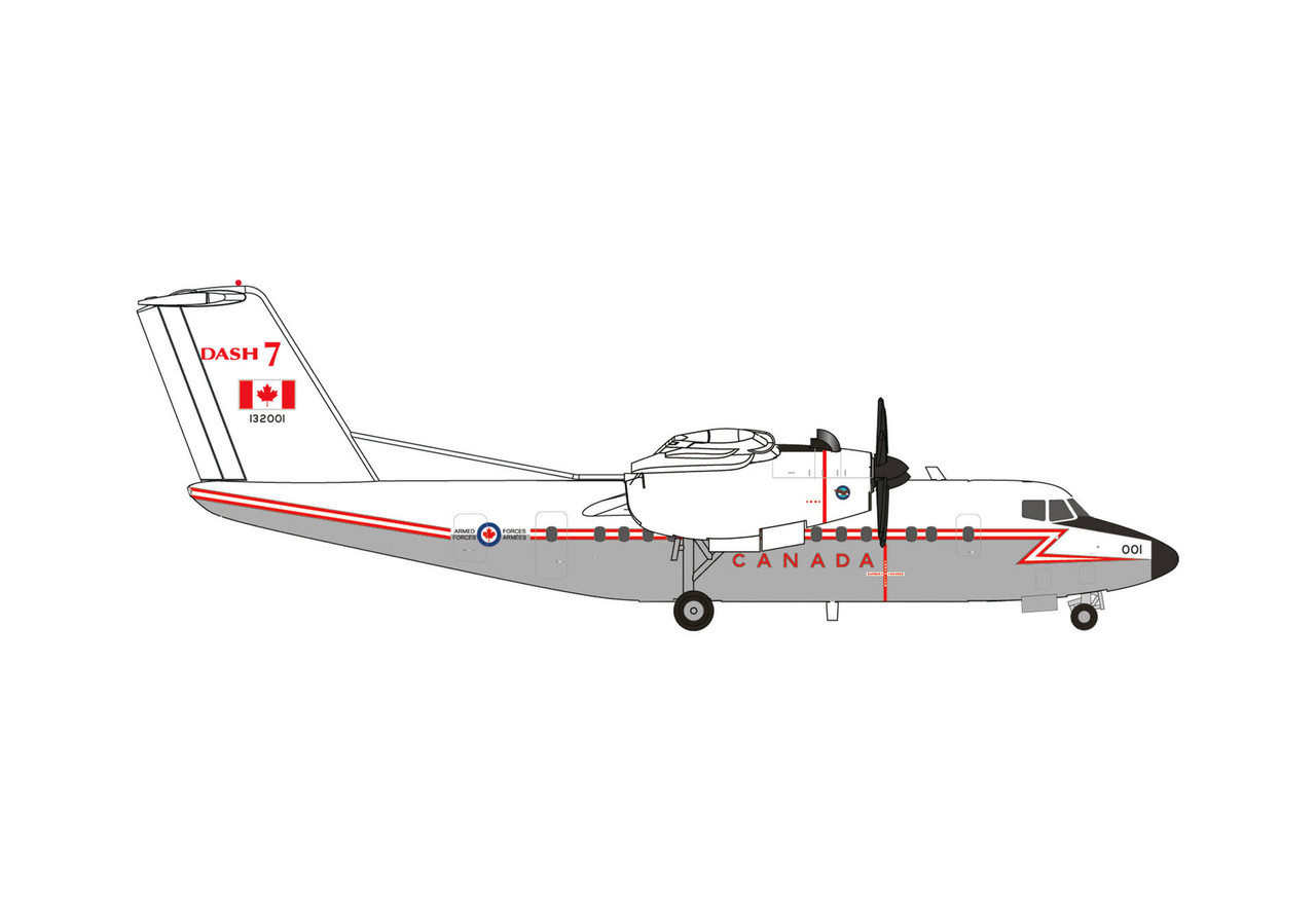 Herpa Wings Canadian Armed Forces De Havilland Canada CC-132 (DHC