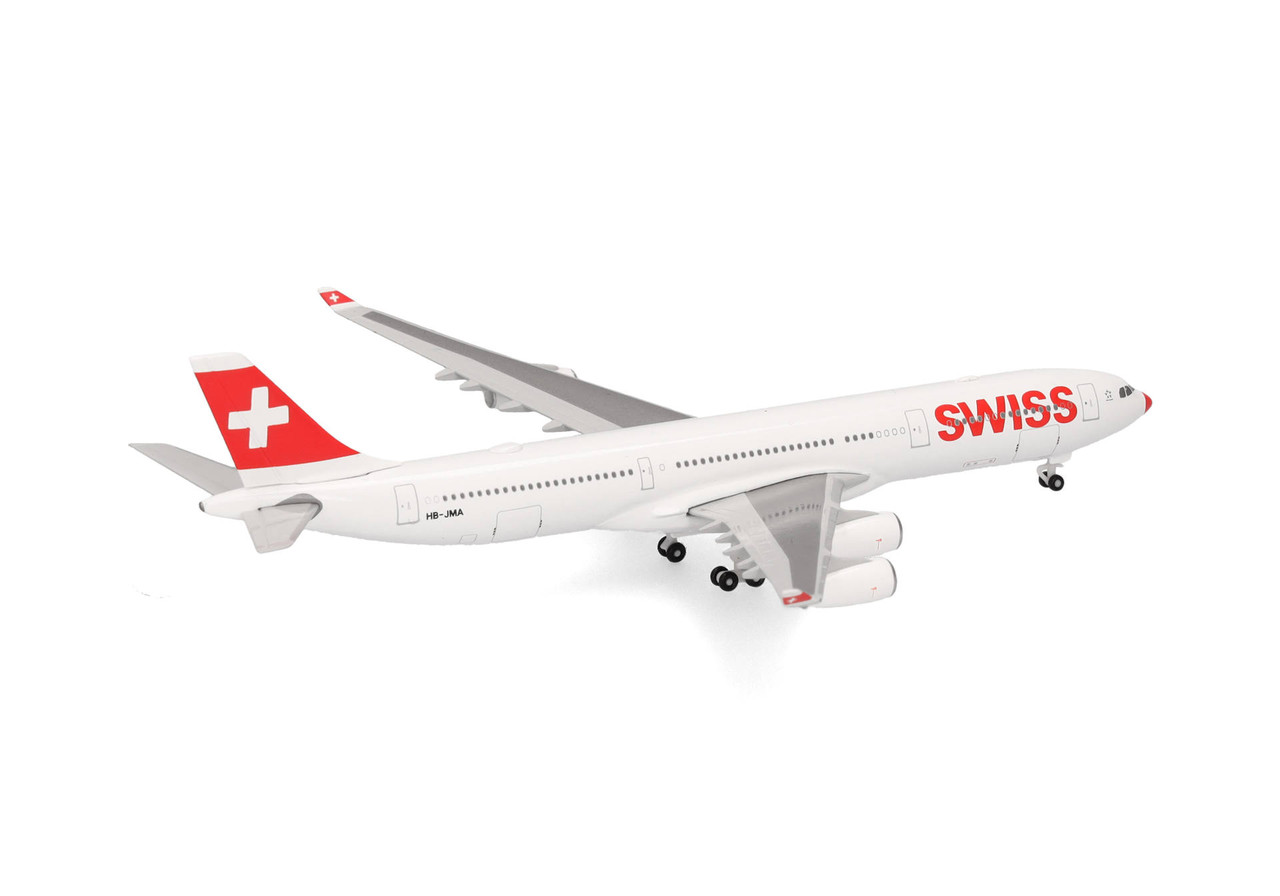 Herpa Wings Swiss International Air Lines Airbus A340-300 HE538183