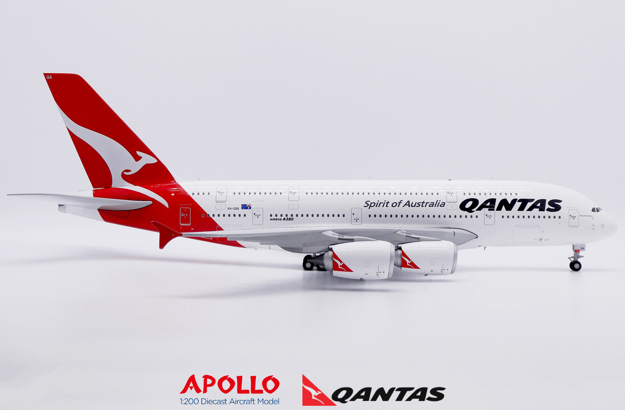 Apollo Qantas A380 OC Reg: VH-OQA A242021 Scale 1:200