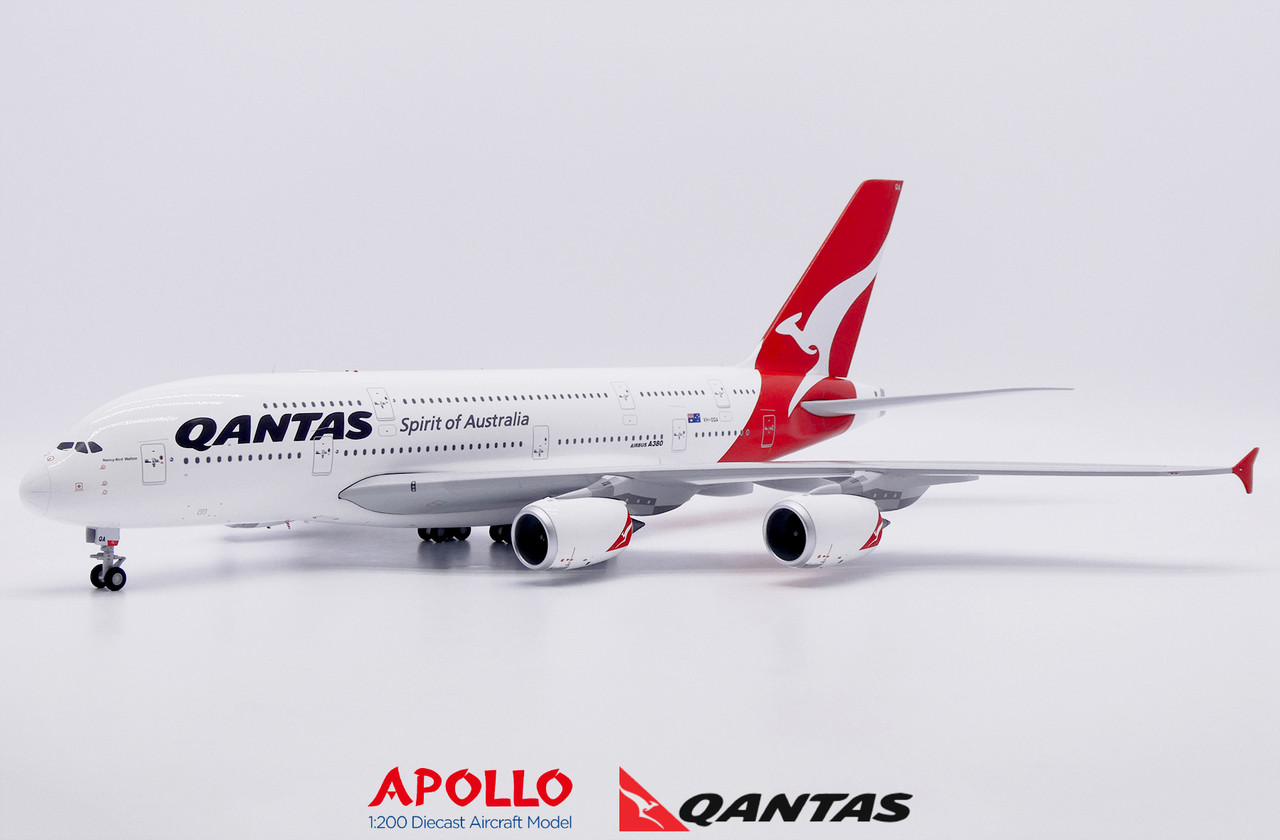 Apollo Qantas A380 OC Reg: VH-OQA A242021 Scale 1:200